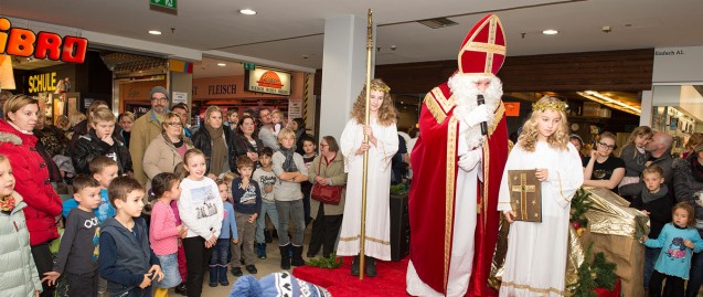 Der Nikolaus besuchte das Inntalcenter